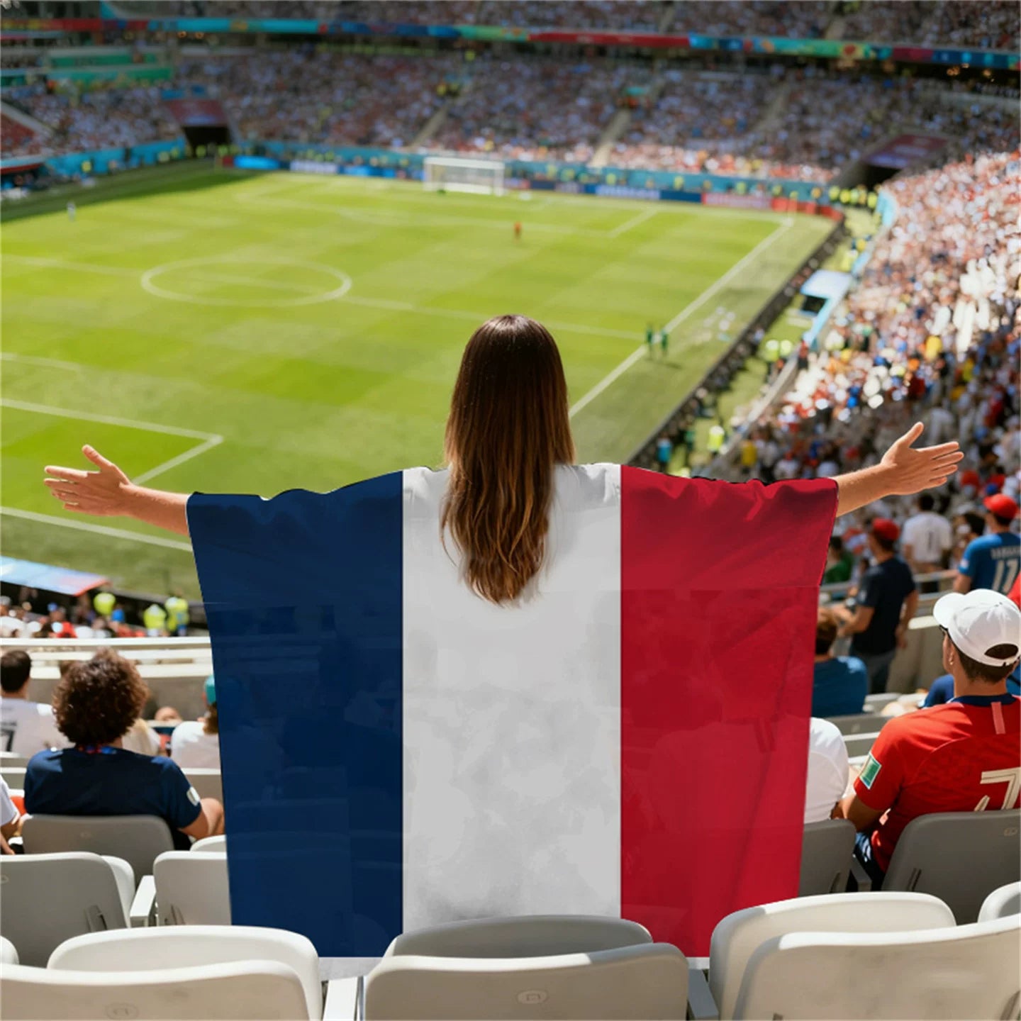 World Cup supporter cape