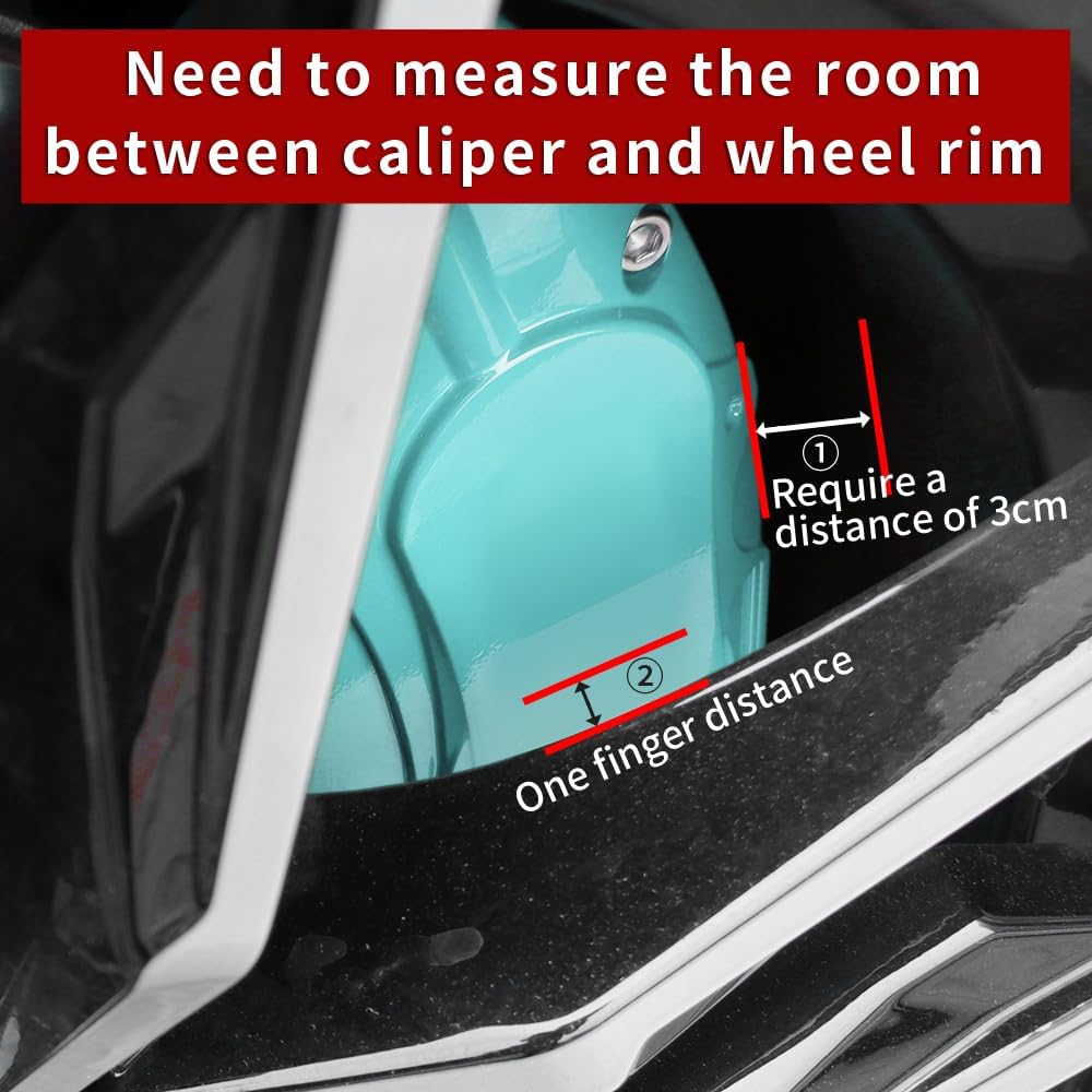 Car aluminum alloy special car special buckle screw fixed caliper cover (4PCS luxury upgrade version) - VelosoleCar aluminum alloy special car special buckle screw fixed caliper cover (4PCS luxury upgrade version)car - accessories