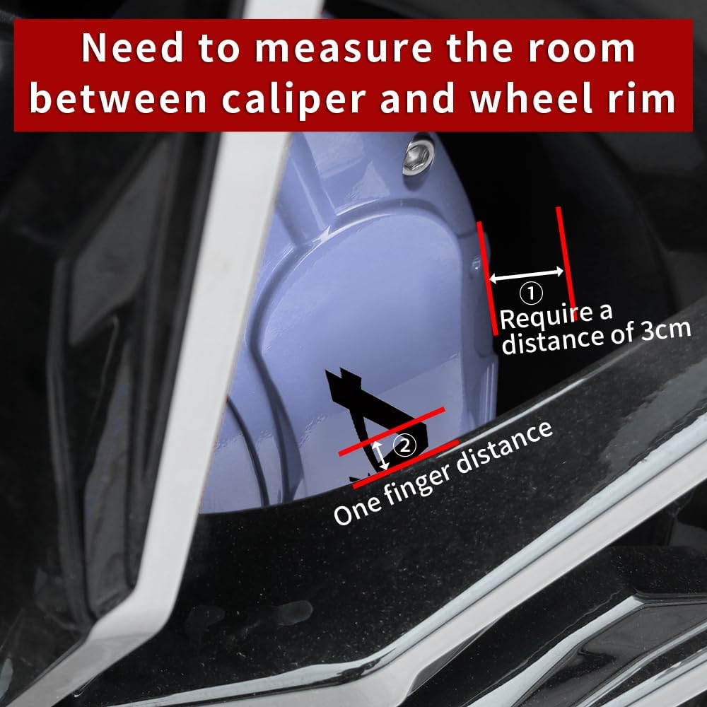 Car aluminum alloy special car special buckle screw fixed caliper cover (4PCS luxury upgrade version) - VelosoleCar aluminum alloy special car special buckle screw fixed caliper cover (4PCS luxury upgrade version)car - accessories