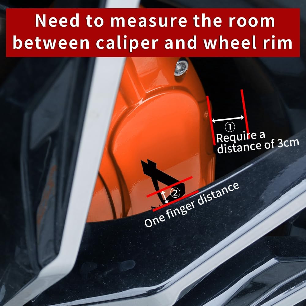 Car aluminum alloy special car special buckle screw fixed caliper cover (4PCS luxury upgrade version) - VelosoleCar aluminum alloy special car special buckle screw fixed caliper cover (4PCS luxury upgrade version)car - accessories