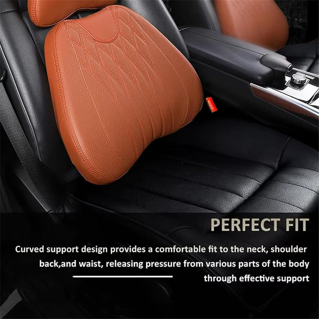Car headrest neck pillow car cushion cushion four seasons universal pillow seat back waist support - VelosoleCar headrest neck pillow car cushion cushion four seasons universal pillow seat back waist supportcar - accessories