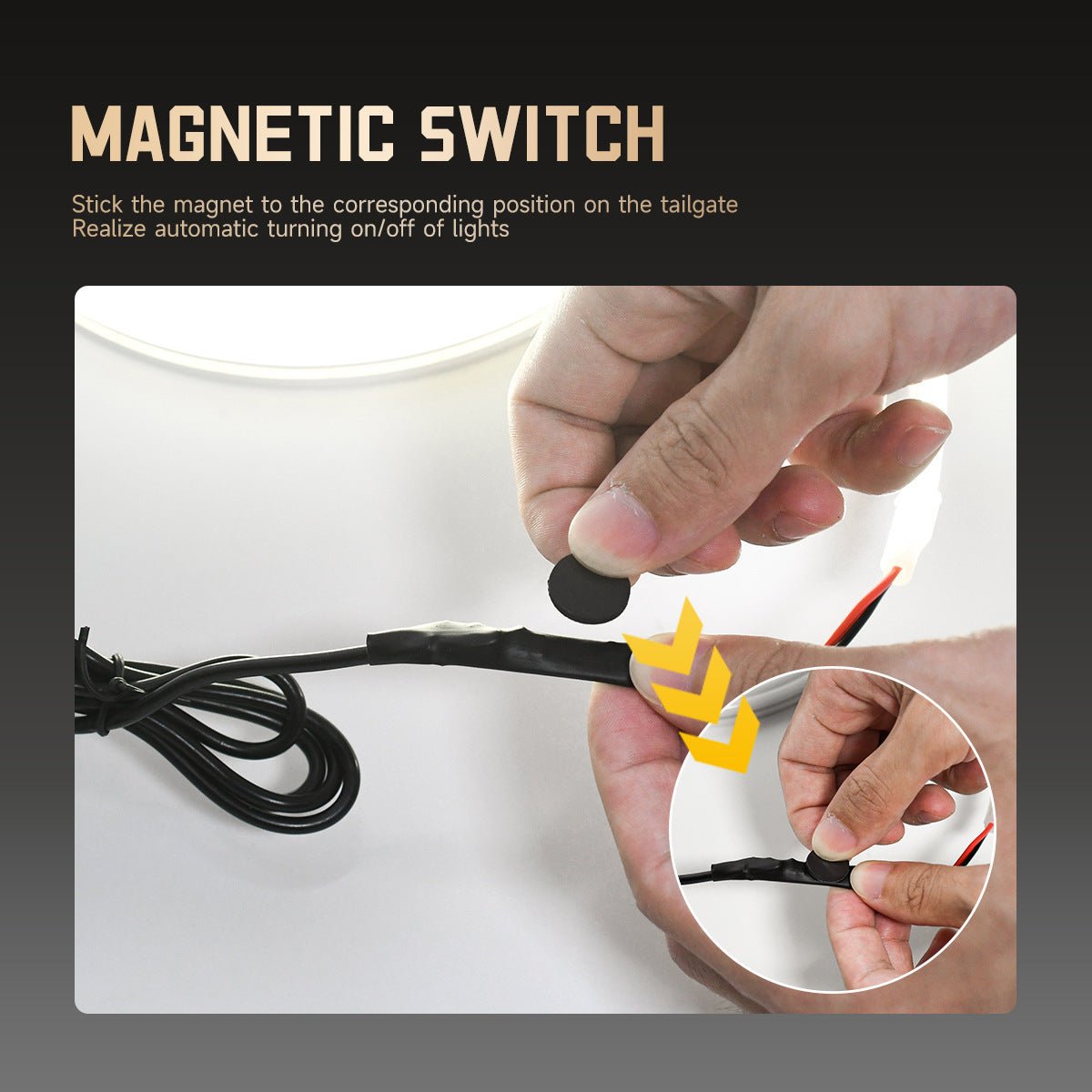 Magnetic Absorption Automatic Induction Trunk Light - VelosoleMagnetic Absorption Automatic Induction Trunk Lightcar - accessories